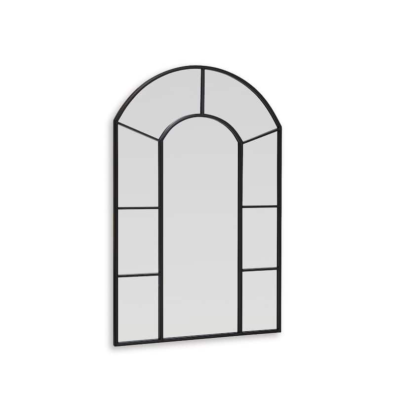 Signature Design by Ashley Evengton Black Accent Mirror - 32"W x 1.13"D x 48"H