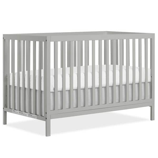 slide 2 of 3, Dream On Me Synergy MOD Crib, made with Sustainable New Zealand Pinewood - Cool Grey Cool Grey