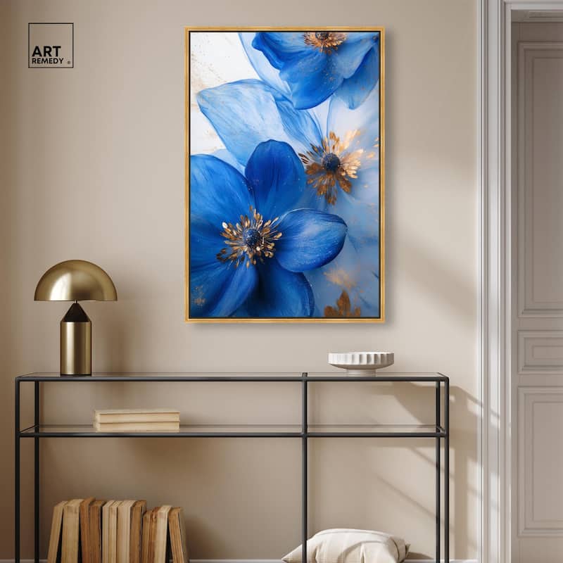 Twilight Teal Tint I Canvas by Art Remedy