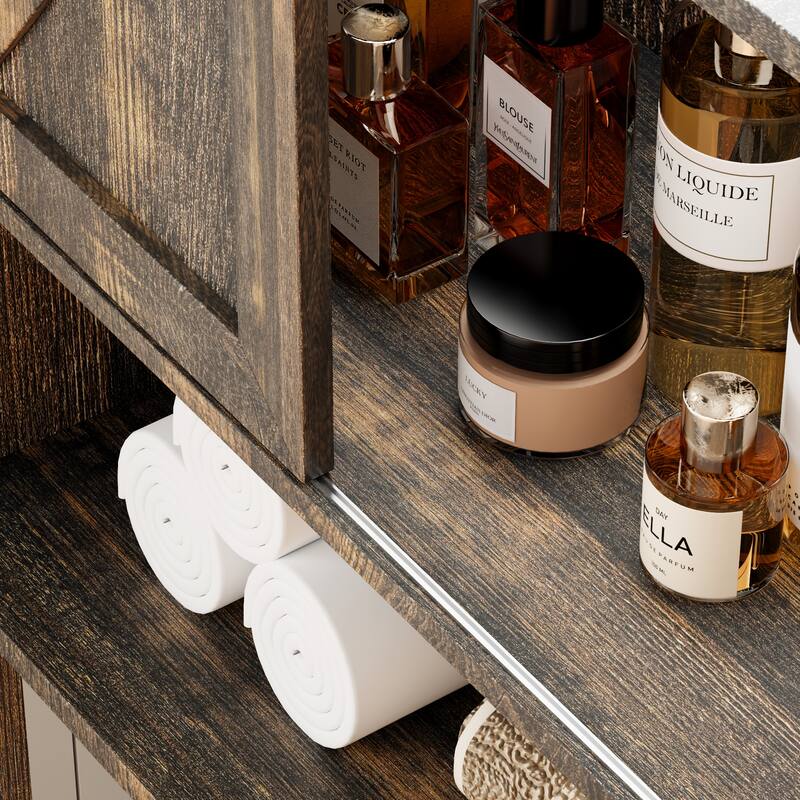 Freestanding Over The Toilet Storage