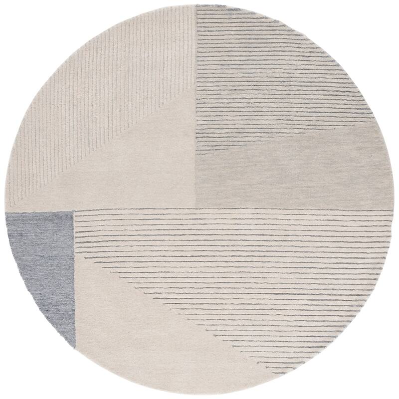 SAFAVIEH Handmade Ebony Makvala Contemporary Wool Rug