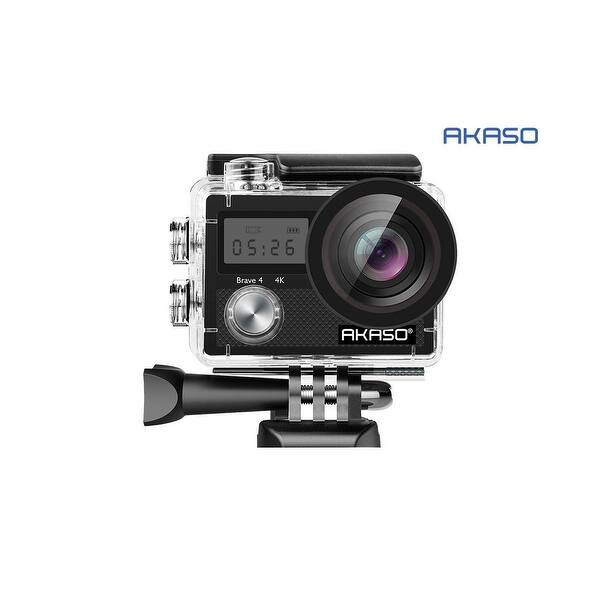 Shop Akaso Brave 4 Hd 4k Sports Action Camera Bike Handlebar