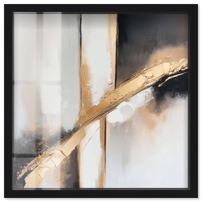 Golden Hour II Shadowbox by Art Remedy - Black - 30" x 30"