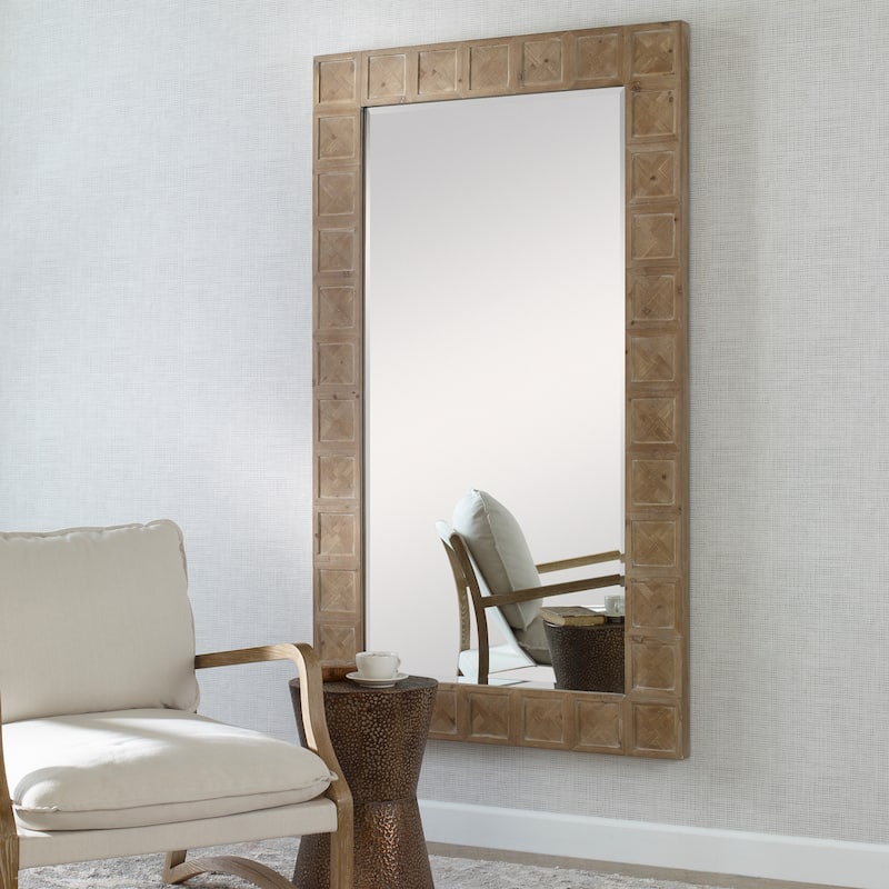 Uttermost Ranahan Rustic Farmhouse Mirror - 42"W x 72"H x 2"D