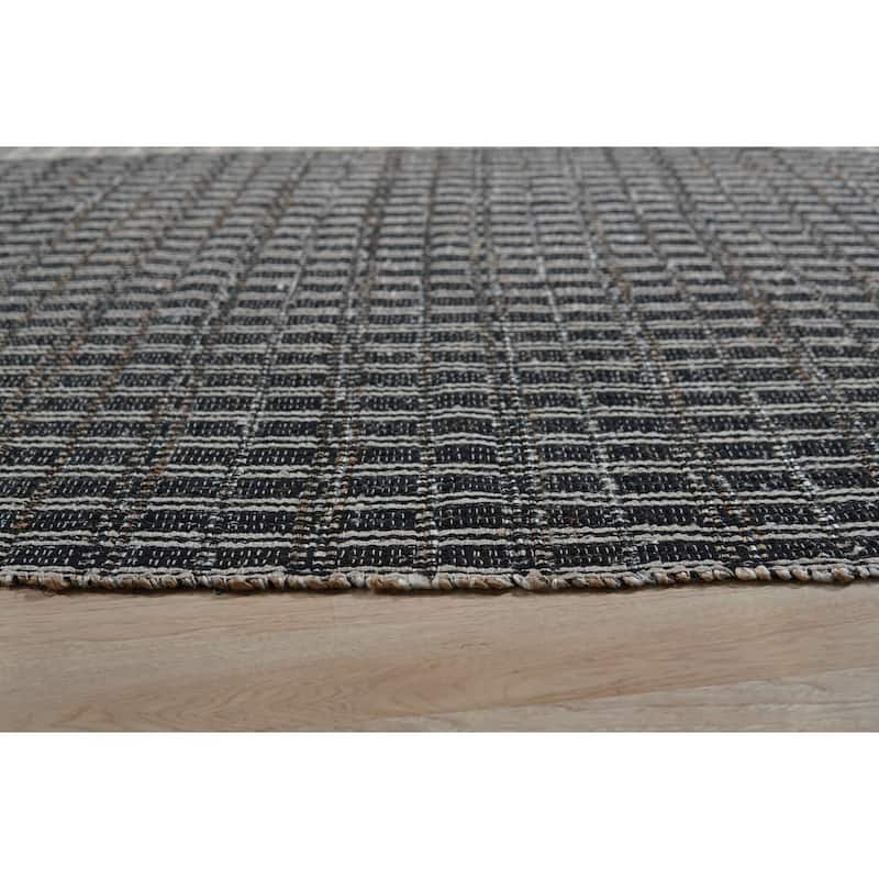 Hand-Knotted Wool Handknotted Rug, 9' x 12', White Area Rug, Stylish Handcrafted Soft Texture for Bedrooms - L