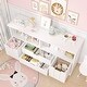 preview thumbnail 4 of 5, Kids' Bookshelf and Toy Organizer with Drawers and Storage - 13"D x 48"W x 24.4"H