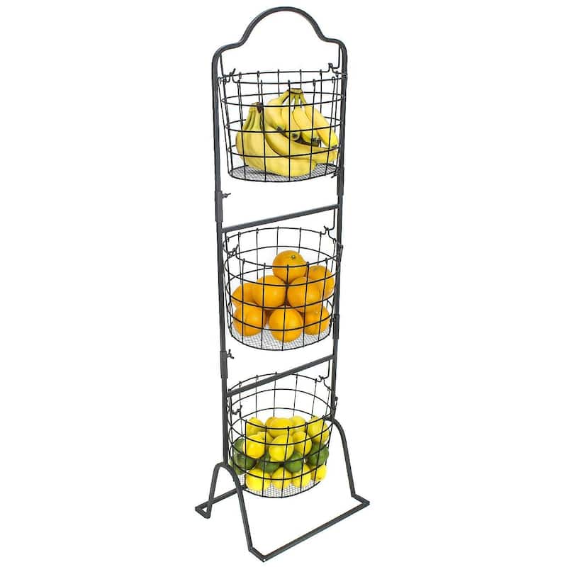 3 - Tier Hanging Basket - Oval Shaped