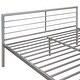 preview thumbnail 11 of 16, Twin Over Full Metal Bunk Bed with Desk, Ladder and Quality Slats for Bedroom
