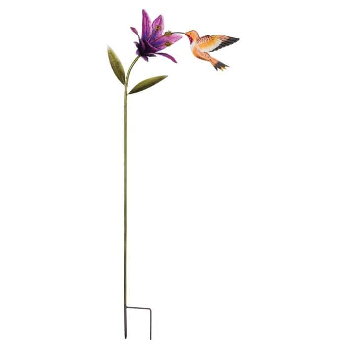 Hummingbird Flower Stakes - Rufous