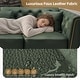 preview thumbnail 27 of 36, GDFStudio - Multi-Size Faux Leather 6-Seat Chesterfield Modular Sofa Set with Metal Trim & 6 Pillows