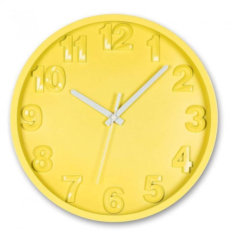 Bold Numbers Wall Clock