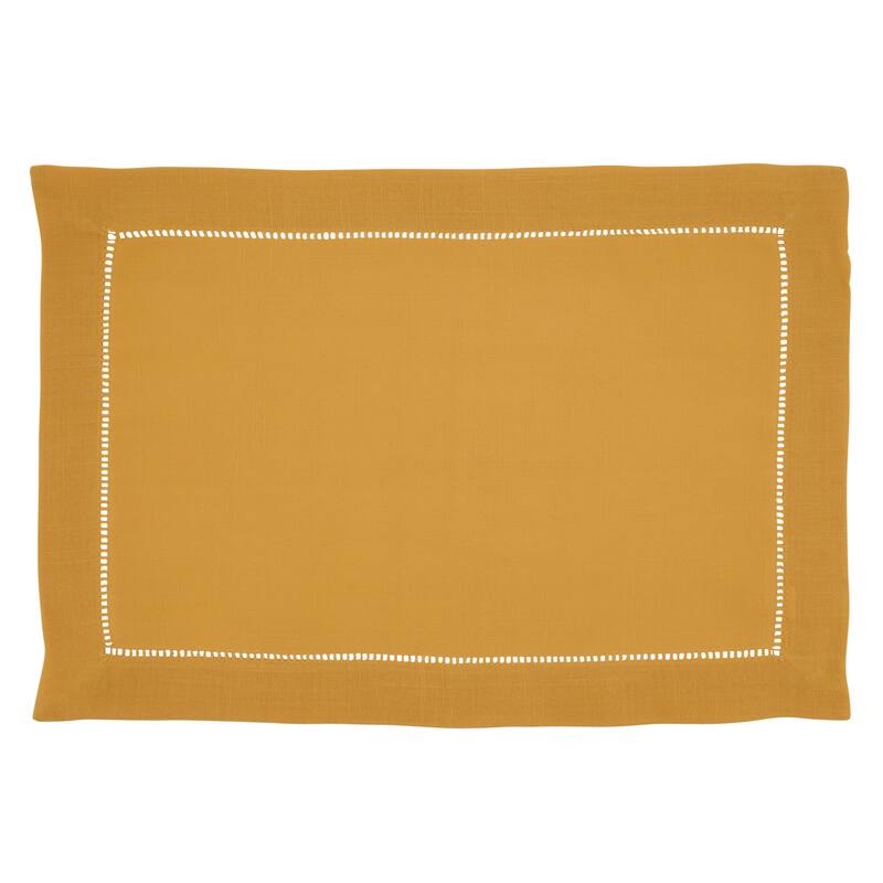 Classic Hemstitch Border Placemat (Set of 12)