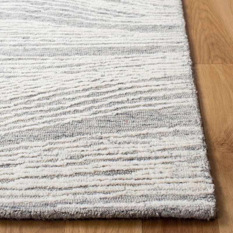 SAFAVIEH Handmade Metro Annarosa Modern Abstract Wool Rug