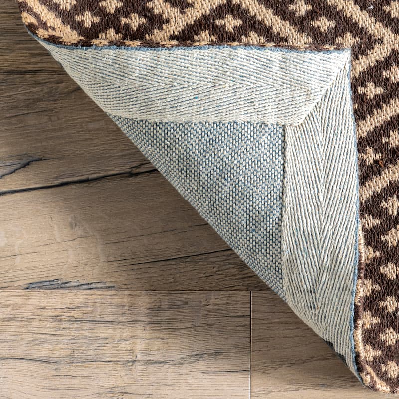 Nuloom Leith Geometric Cotton-Blend Area Rug