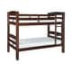 preview thumbnail 20 of 18, Linon Levi Solid Wood Twin over Twin Bunk Bed