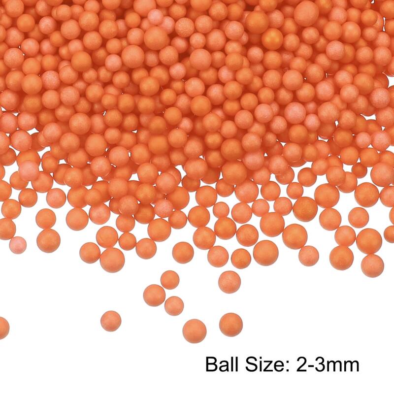 Foam Beads Foam Balls for DIY Craft Decoration, 1 Pack Approx 4000pcs