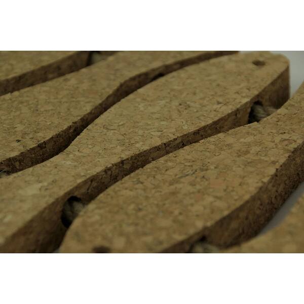 Shop Cork Fish And Rope Decorative Trivet Or Coastal Decor Wall