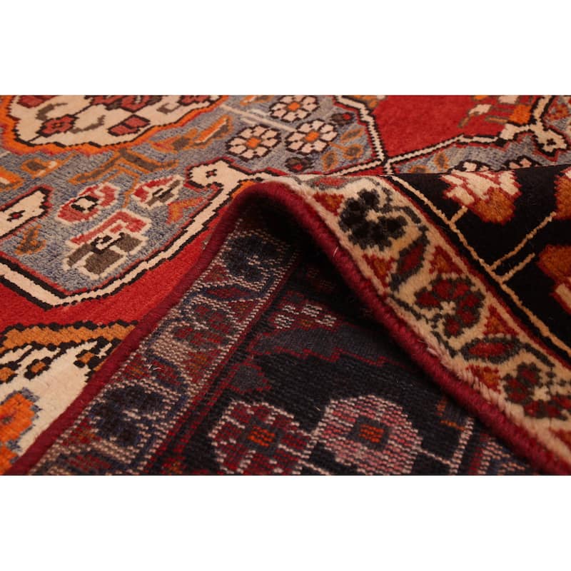 ECARPETGALLERY Hand-knotted Konya Anatolian Red Wool Rug - 5'3 x 9'10