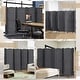 preview thumbnail 6 of 6, HOMCOM Room Divider, 8 Panel Folding Privacy Screen, 5.6' Tall Freestanding Wall Partition