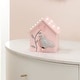preview thumbnail 5 of 8, Lambs & Ivy Petals Pink/Gray Birdhouse Table Top Night Light LED Lamp