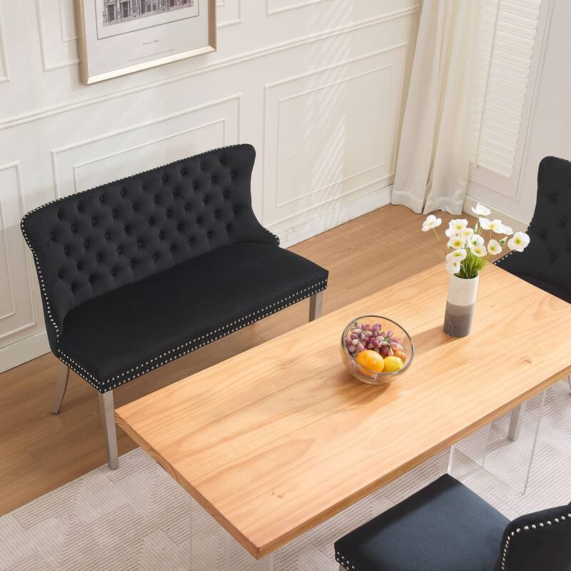 Double Dining Loveseat Bench, Kitchen & Dining Seating