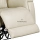 preview thumbnail 7 of 7, 7PCS, 2 Power Recliners, Leather Reclining Sectional with Power Headrest