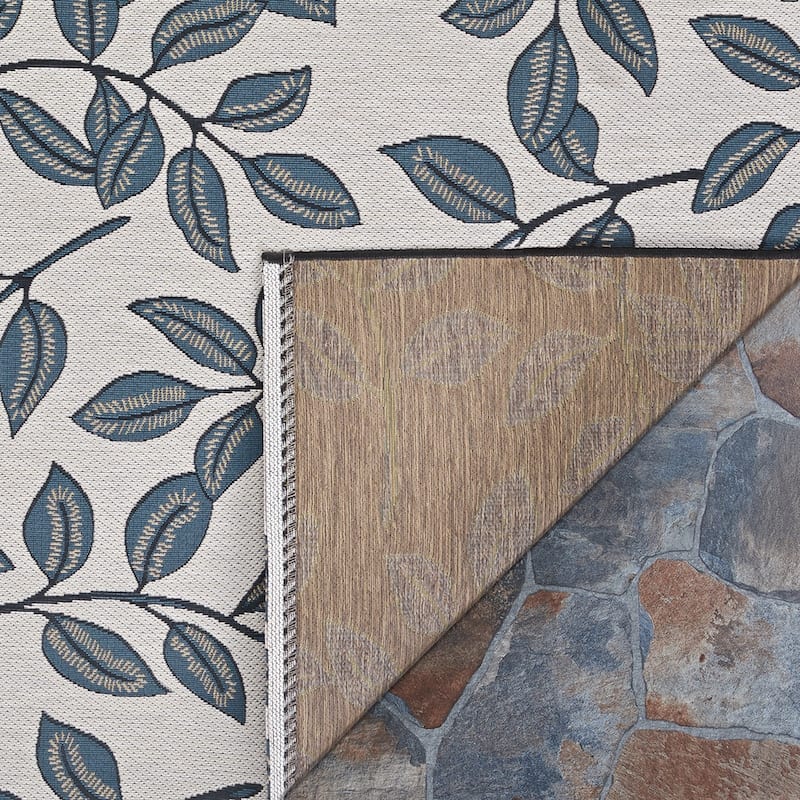 Dream Decor Rugs Gelato Flourishing Vine Indoor Outdoor Area Rug