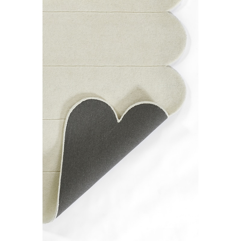 Momeni Claude Hand Tufted Wool Solid Color Area Rug