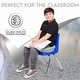 preview thumbnail 8 of 7, Bouncyband Big Wiggle Seat Sensory Cushion, Silver