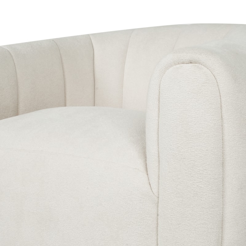 Monroe Indoor Modern Swivel Club Chair by Christopher Knight Home