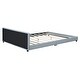 preview thumbnail 20 of 22, Queen Size & Twin XL Size Upholstered Platform Bed,Mother & Child Bed