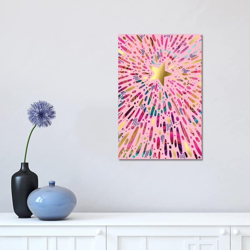 iCanvas "Starburst" by ETTAVEE Canvas Print - 18x12x1.5