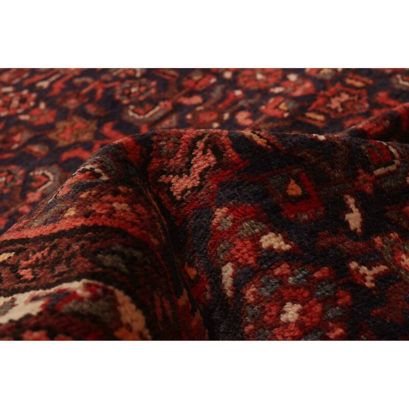 ECARPETGALLERY Hand-knotted Andelz Black Wool Rug - 3'8 x 13'8