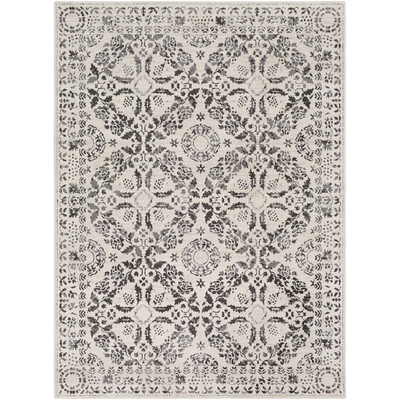 Livabliss Bahar Traditional Medallion Area Rug