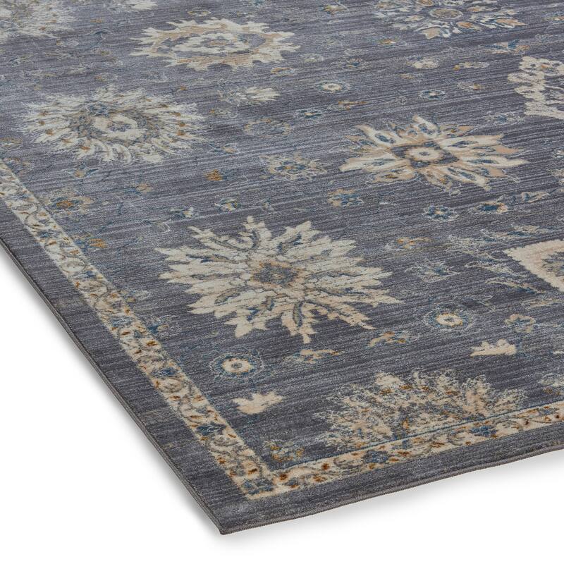 Gertmenian Hurston 3PC Traditional Medallion Area Rug Set, 2x7, 5x7, and 8x10 - 3PC Set