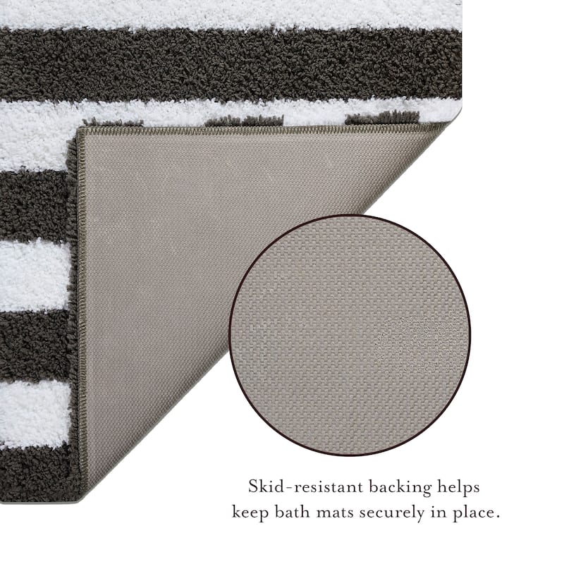Laura Ashley Eden Stripe Bath Mat