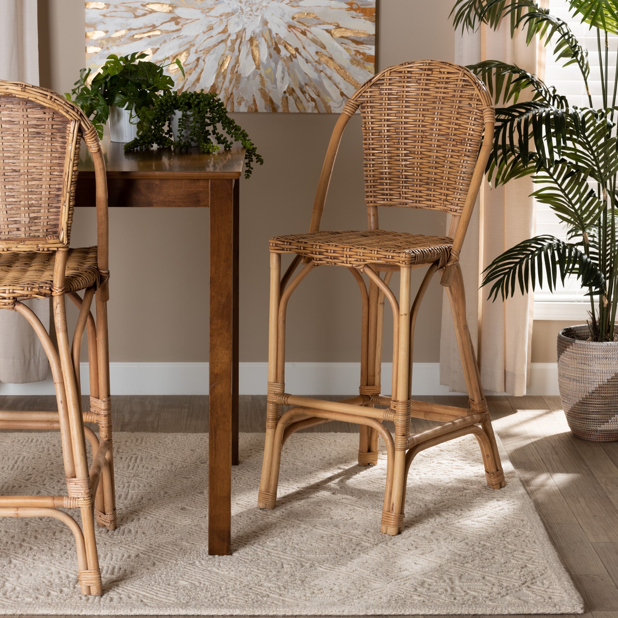Bohemian counter discount stools