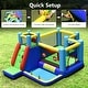 preview thumbnail 8 of 8, Costway Inflatable Bounce House 8-in-1 Kids Inflatable Slide Bouncer - See Details