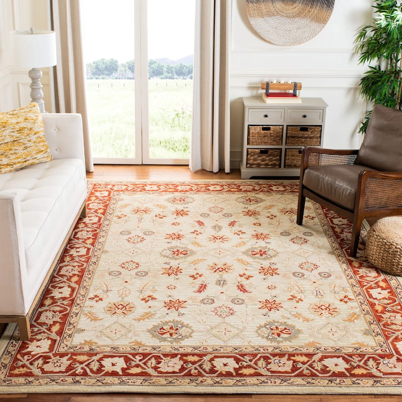 SAFAVIEH Handmade Chelsea Enuta French Country Wool Rug