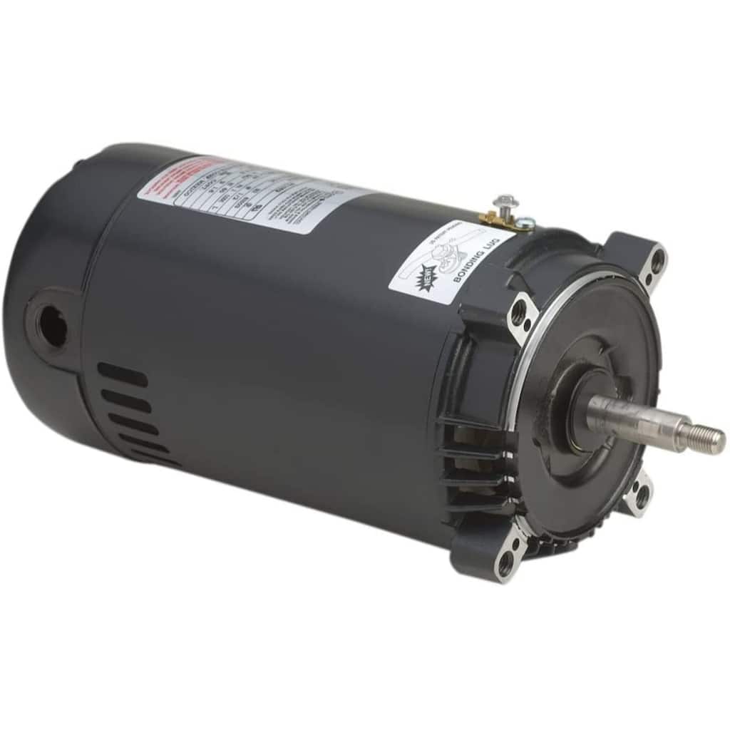 0.75 HP C Face Threaded Shaft Single Phase Pool Pump Motor 1 SF