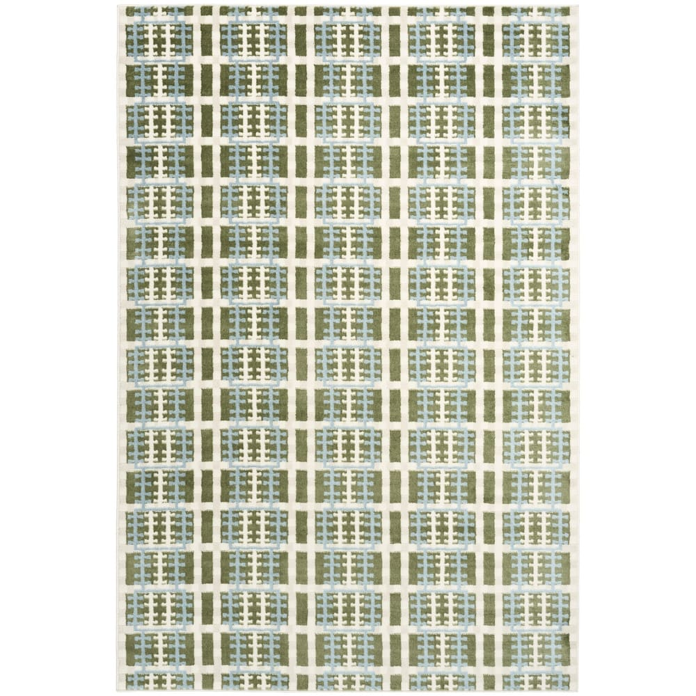 Nourison Nordic Indoor only Grey Geometric Area Rug