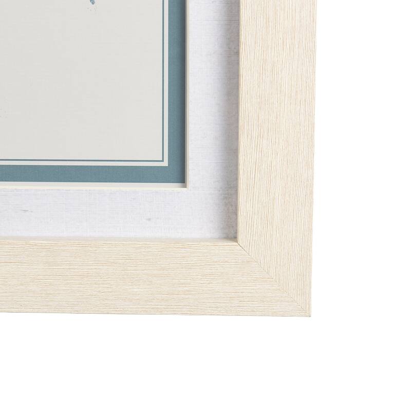 Manhattan Map I Framed Art Print