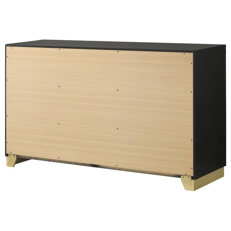 Caraway Contemporary Wood 6-drawer Dresser