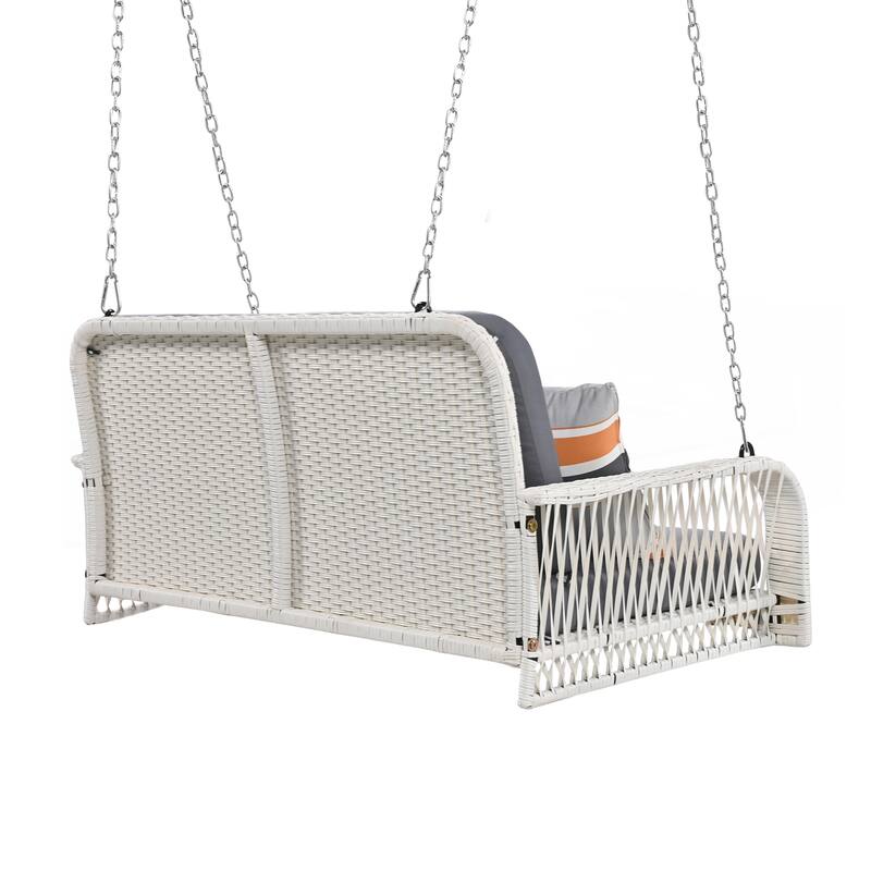 2-Seater Hanging Bench With Chains