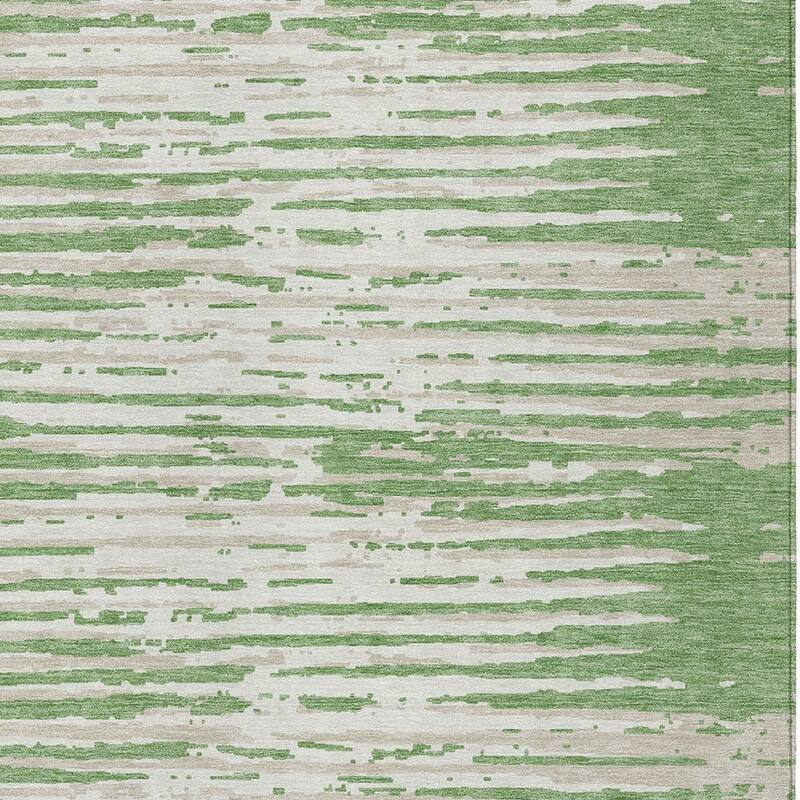 HomeRoots Striped Transitional Rectangle Outdoor Rug
