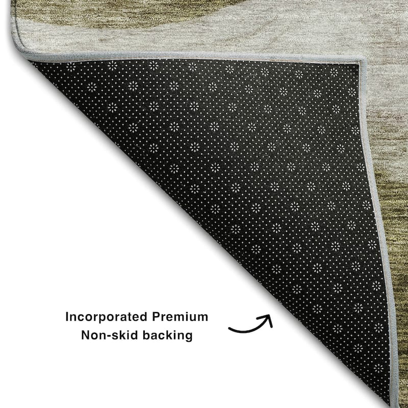 Premium Washable Super Soft Cool Modern Wvave Mayfield Rug