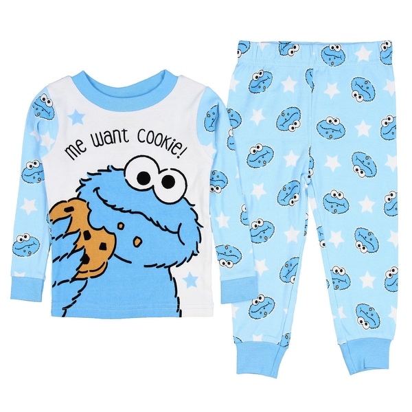 Shop Sesame Street Baby Boys Cookie Monster Me Want Cookie 2 Pc