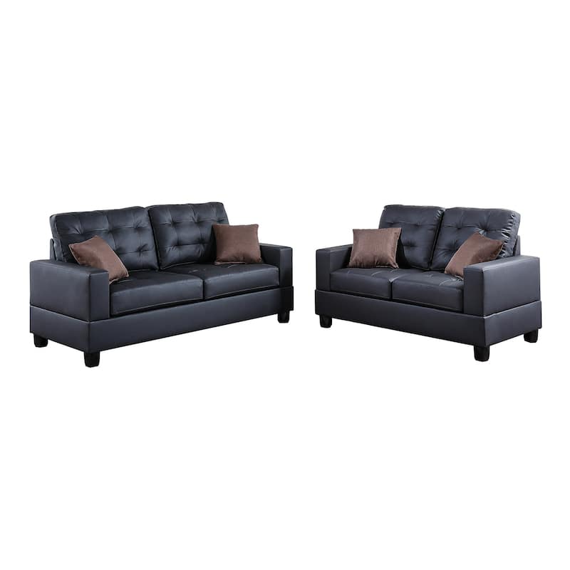 2 Piece Sofa and Loveseat Set