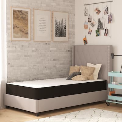 8" Hybrid Innerspring Mattress, Mattress in a Box - Premium Mattress - Gray