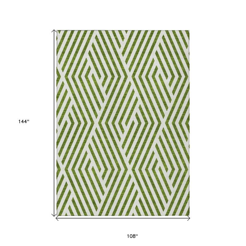 Nana Abstract Shapes Weather Resistant Versatile Elegance Outdoor Rug